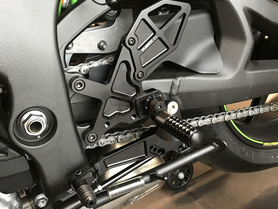 Vortex 2016-2020 Fits Kawasaki Zx10 Zx10R Rear Sets RS403K