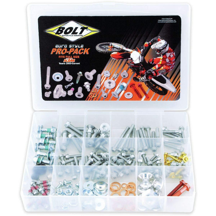 Bolt Universal Euro Style Pro Pack 140 Piece Kit (2004-EUPP)