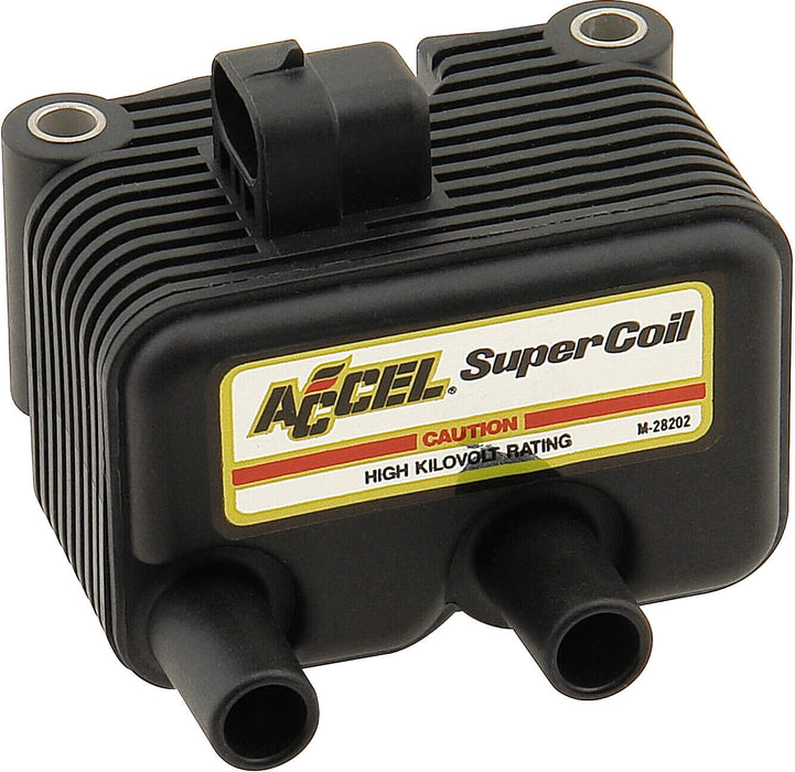 Accel Supercoil Black Ignition Coil For Electronic Ignition Motorcycles 140409