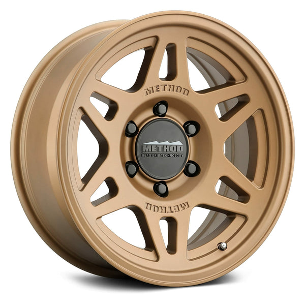 Method MR706 Bead Grip 17x7.5 30mm Offset 5x108 108mm Method Bronze Wheel MR70677549930