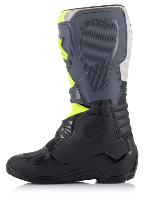 Alpinestars Tech 3 Boots Blk/Cool Grey/Yellow/Flou Size 09 2013018-1055-9