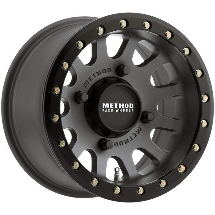 Method Race Wheels MR40156012851B MR401 UTV Beadlock, 15x6, 5+1/+49mm Offset,