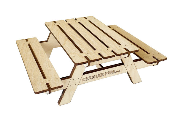 Toys Wd Toyswd Crawler Park Picnic Table 1/24 Scale Crawler Park TWD100012