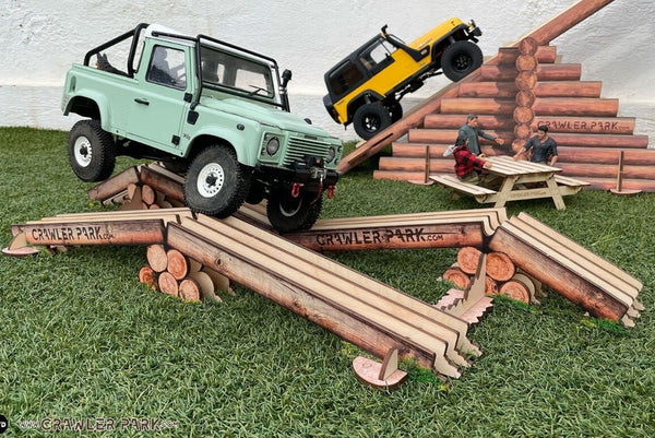 Toys Wd Toyswd Crawler Park Axes Crossing Obstacle Rc Crawler Park 1/10 TWD100002
