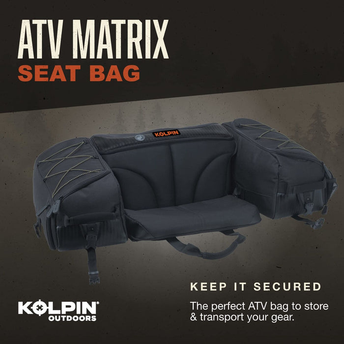 Kolpin Matrix Seat Bag Black 91155
