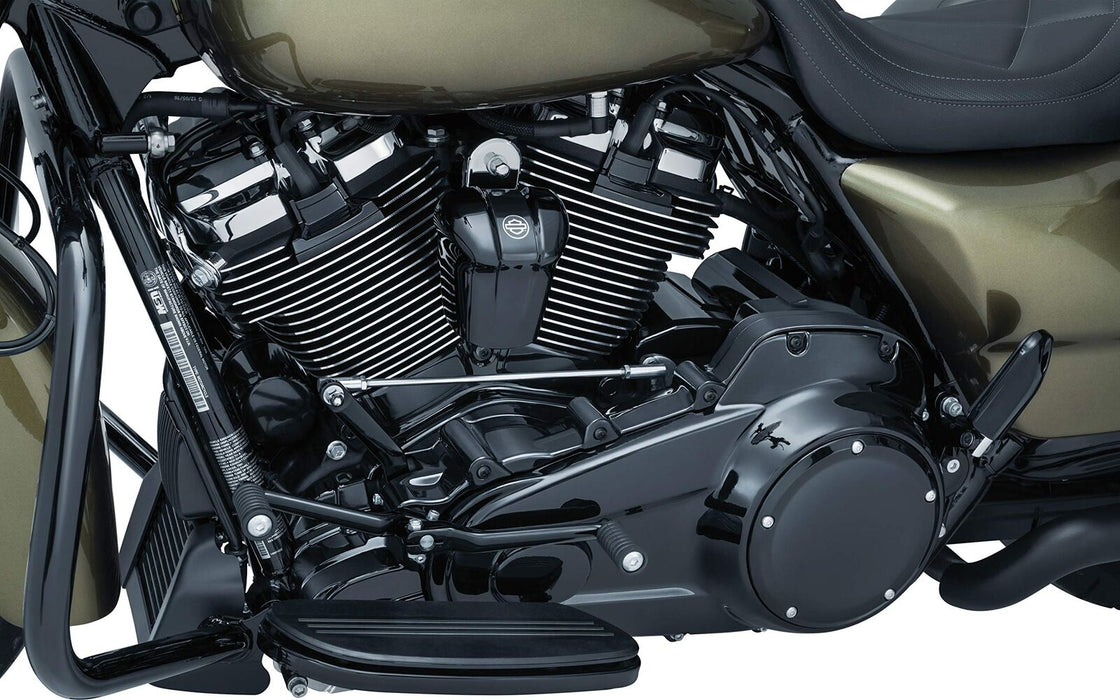 Kuryakyn Gloss Black Precision Spark Plug/Head Bolt Covers For Harley Electra
