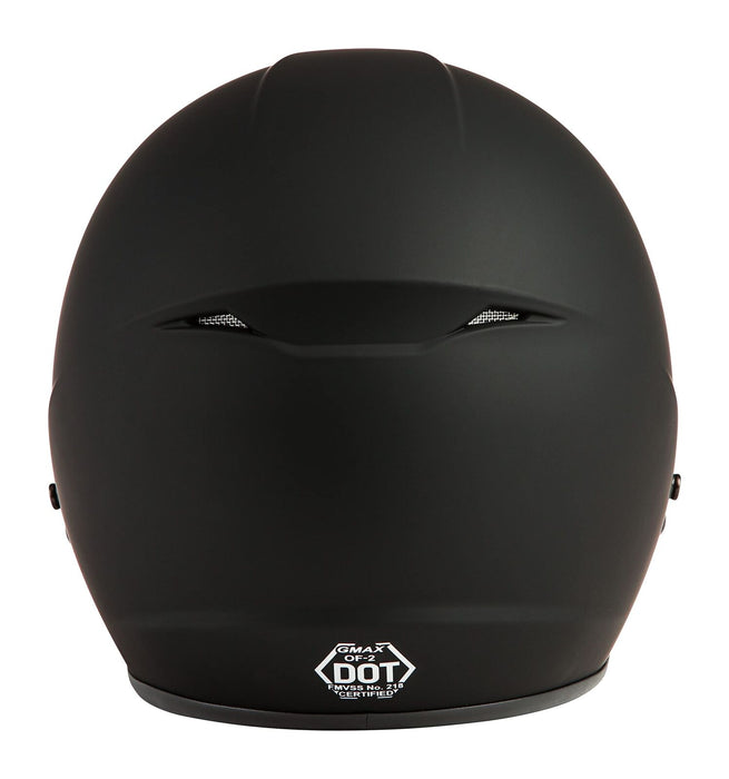 Gmax Of-2 Open-Face Helmet (Matte Black, Xx-Large) G1020078
