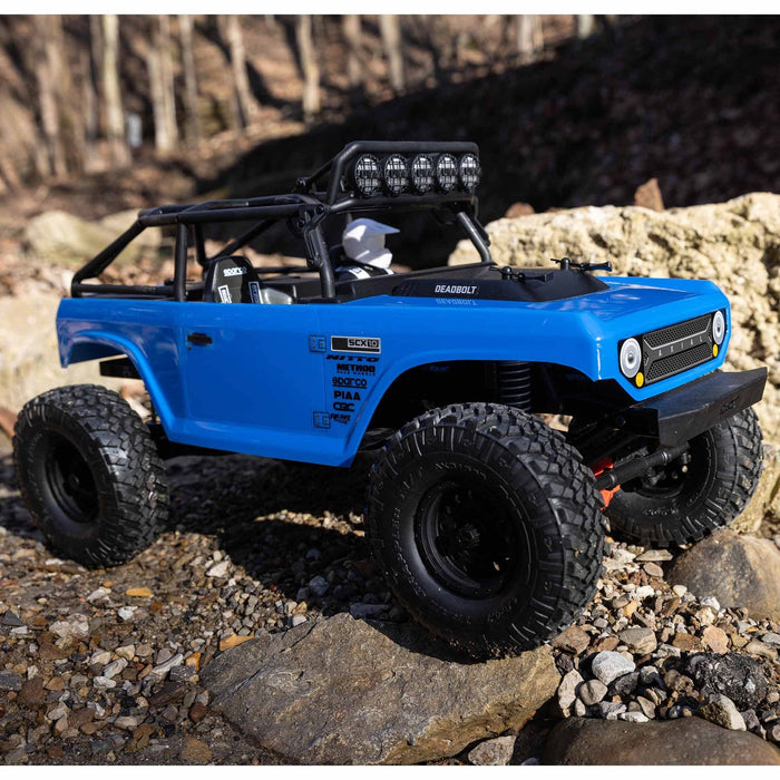Axial Rc Truck 1/10 Scx10 Ii Deadbolt 4Wd Brushed Rtr (Battery And Charger Not