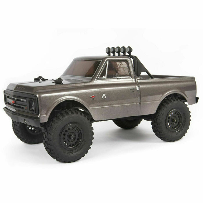 Axial Scx24 1967 Fits Chevrolet C10 1/24 4Wd Rtr Scale Fits Mini Crawler Silver Axi00001T2 AXI00001T2