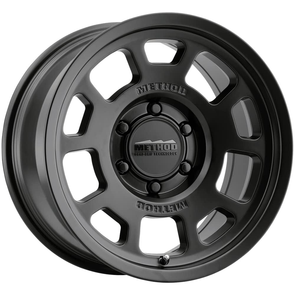 Method MR705 17x8.5 0mm Offset 6x135 87mm CB Matte Black Wheel MR70578516500