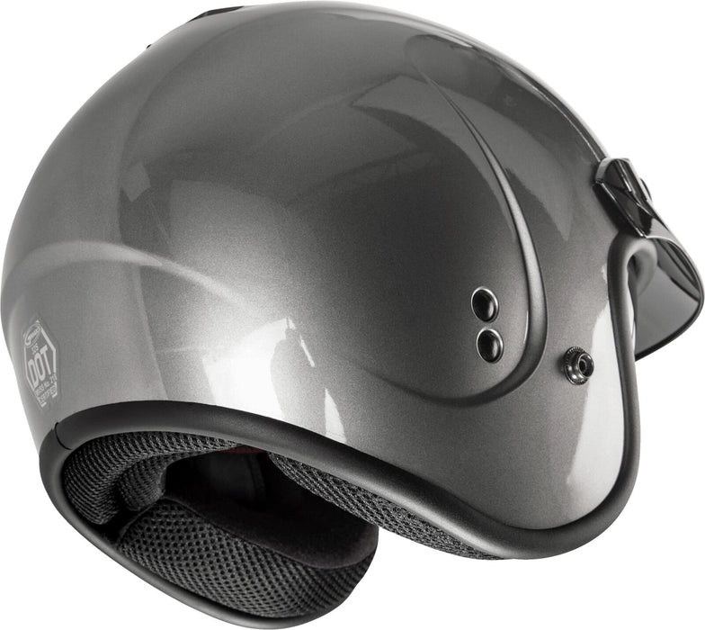 Gmax Gm-32 Open-Face Street Helmet (Titanium, X-Small) G1320473