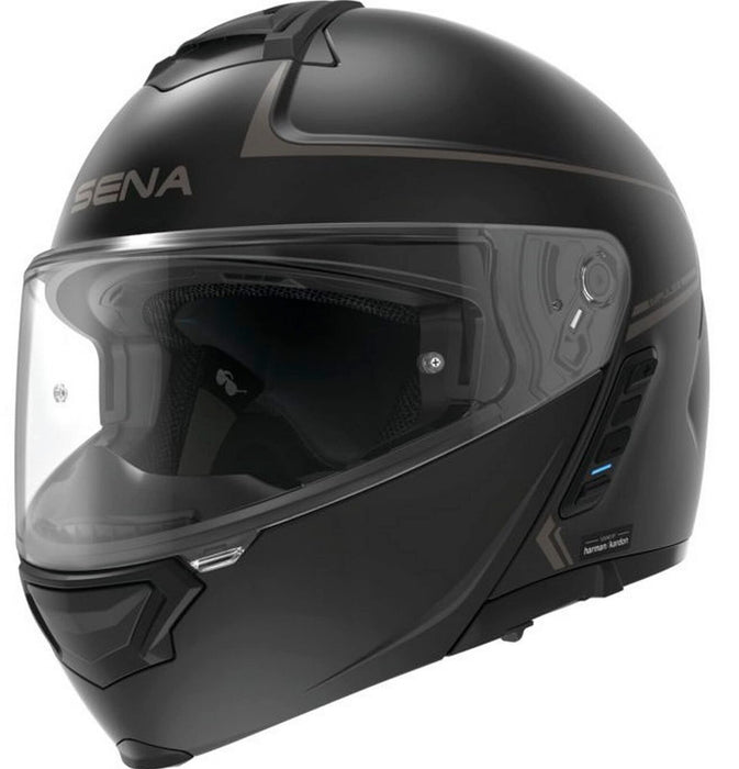 Sena Impulse Flip Up Helmet Matte Black 2X Impulse-Mbxxl1 IMPULSE-MBXXL1