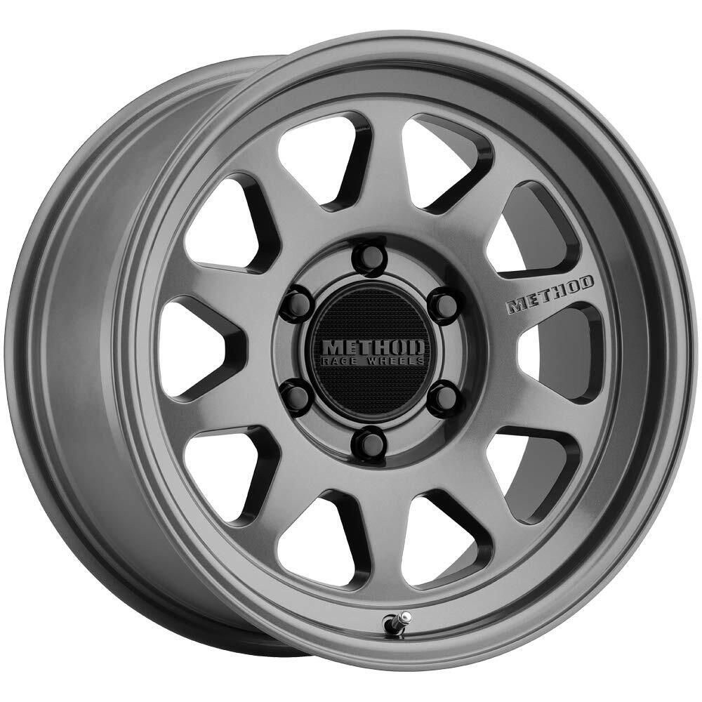 Method MR316 17x8 25mm Offset 6x5.5 106.25mm CB Gloss Titanium Wheel MR31678060825