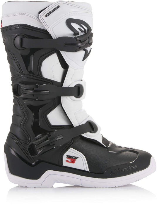 Alpinestars Tech 3S Kids Boots Black/White Size 11 2014518-12-11