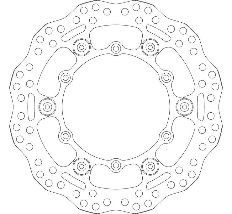 SBS Upgrade Front Brake Rotor 6085