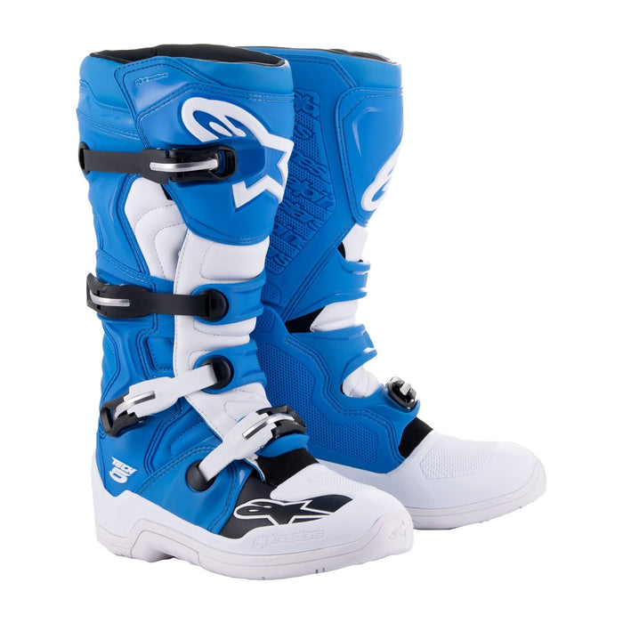 Alpinestars Tech 5 Boots Blue/White Size 10 2015015-72-10