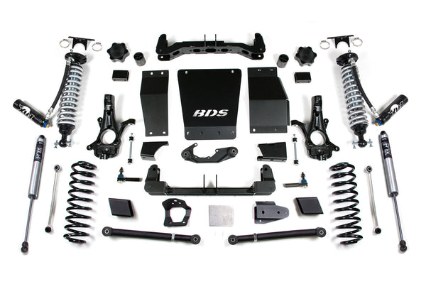 BDS 6 Inch Lift Kit Fox 2.5 Coil-over Chevy/, Fits GMC Suburban- Tahoe- Yukon/xl 732FDSC