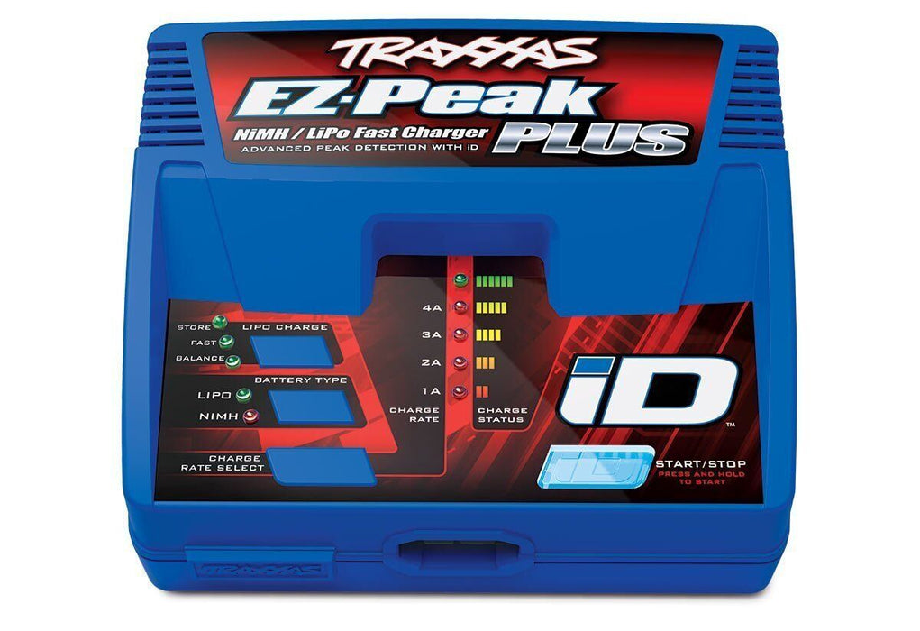 Traxxas 2970 EZ-Peak Plus 4amp 5-8 Cell NiMH / 2S-3S LiPo AC Fast Charger / ID