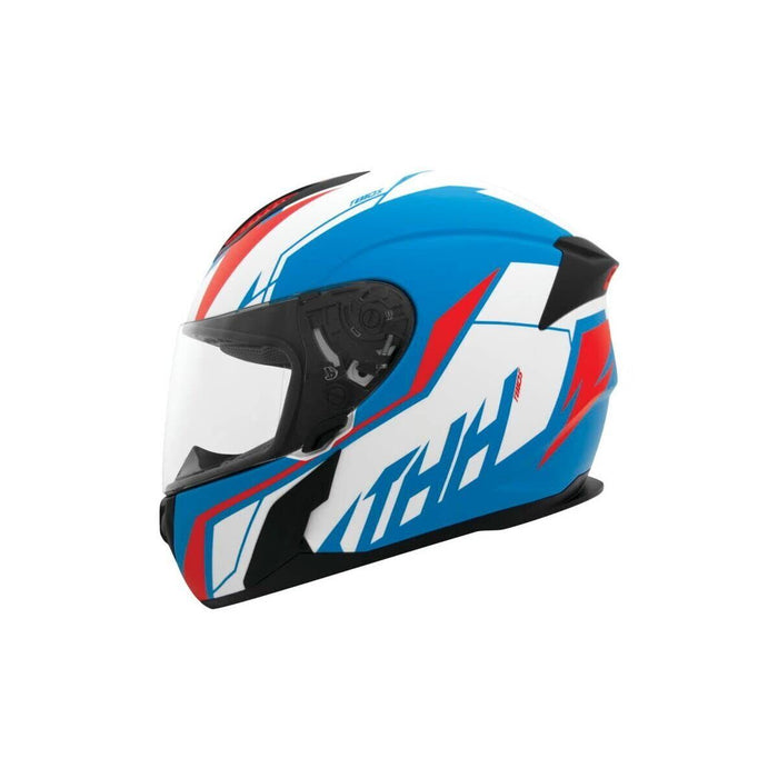 Thh T810S Turbo Medium Blue/Red Full Face Helmet 646872