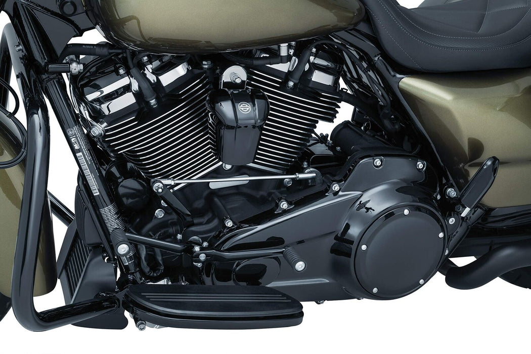 Kuryakyn Gloss Black Precision Spark Plug/Head Bolt Covers For Harley Electra