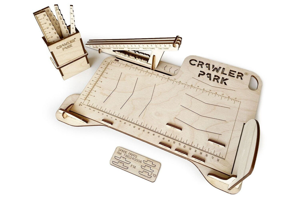 Toyswd Crawler Park Set-Up System Table 1/24 & 1/18 Rc Crawler Park TWD240005