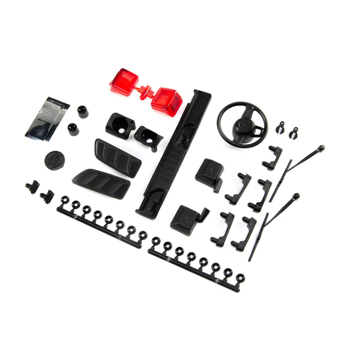 Axial Exterior Body Detail Parts compatible with Jeep Jlu Scx10 Iii Axi230022 Elec