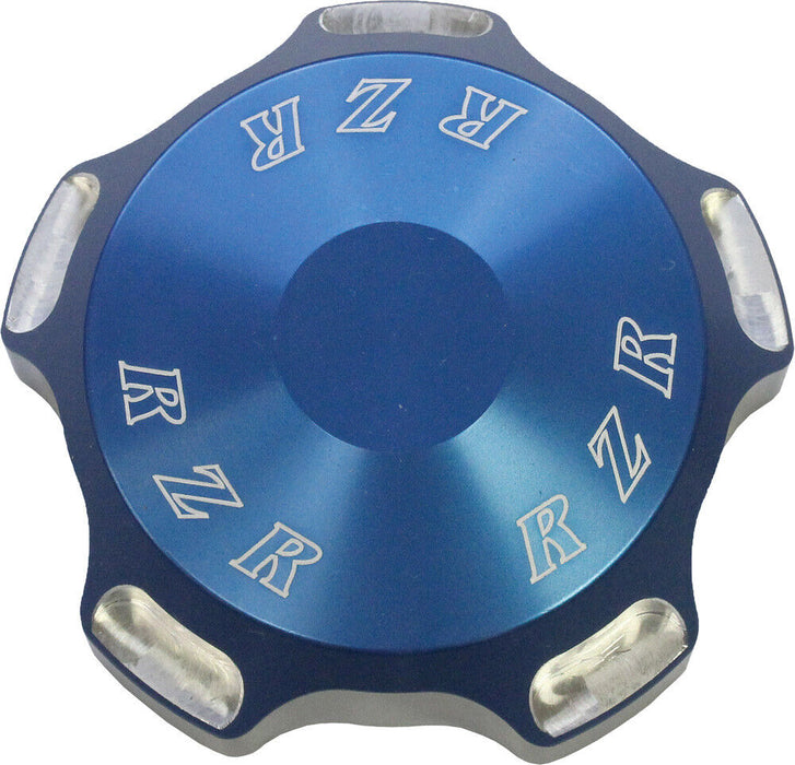Modquad Blue Rzr Logo Gas Cap Fits Polaris Rzr RZR-GC-BL