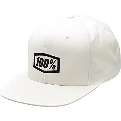 100% Corpo Classic Snapback Hat (White) 20044-00007