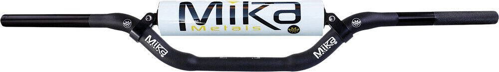 Mika Metals Pro Series Hybrid 7/8" Handlebars Rc Bend White Pad MKH-11-RC-WHITE