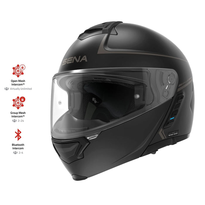 Sena Impulse Helmet Large White Impulse-Gw00L1 IMPULSE-GW00L1