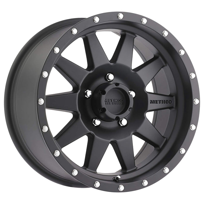 (1) Method Race Wheel MR301 The Fits Standard 17x8.5 5x150 116.5mm Black