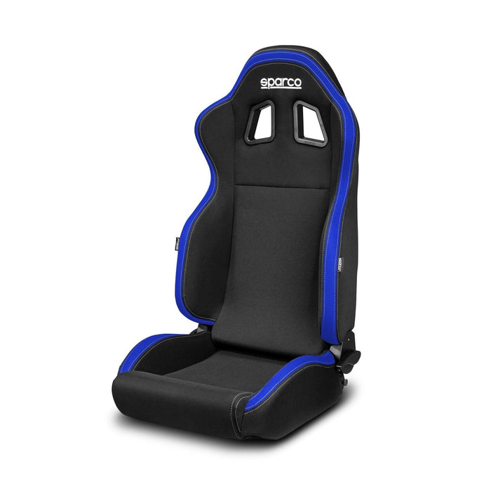 Sparco  R100 Racing Seat, Black & Blue