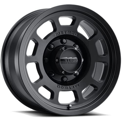 Method MR705 17x8.5 0mm Offset 8x180 130.81mm CB Matte Black Wheel MR70578588500