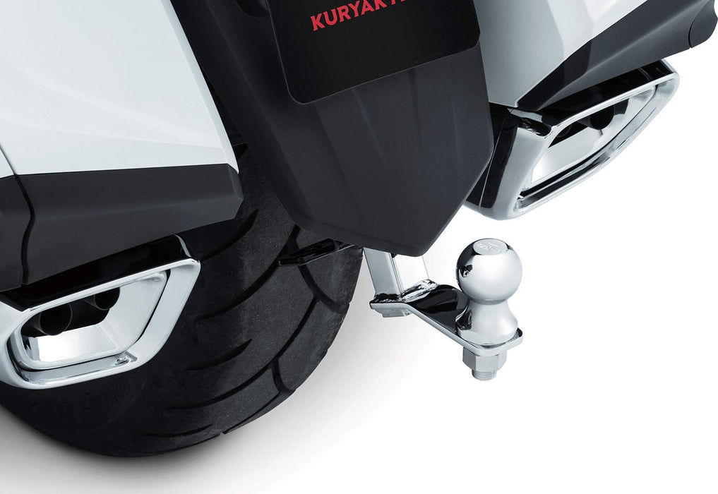 Kuryakyn Trailer Hitch For Gl 1800 Gloss Black 6771