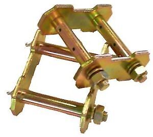 Dobinsons Greasable Shackle X2 Compatible with Nissan Navara D40 Frontier And Xterra