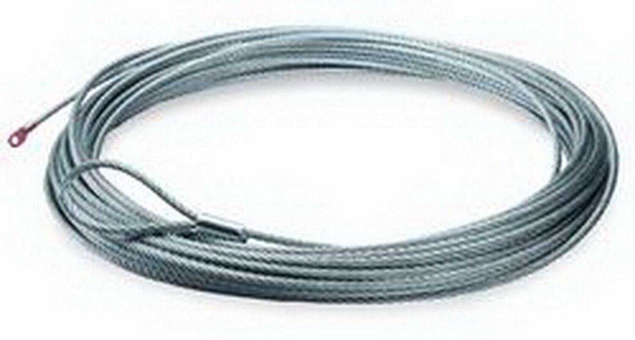 Warn Wire Rope Assy For A2000 And A2500 Winches With Steel Drum; 3/16 Inch