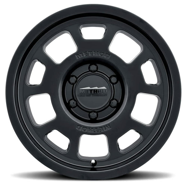 Method MR705 17x8.5 0mm Offset 6x5.5 106.25mm CB Matte Black Wheel MR70578560500