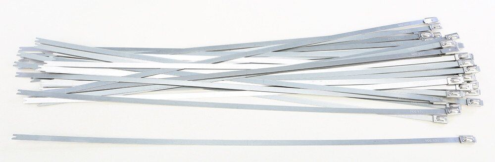 Helix Stainless Steel Cable Ties 14" 50/Pk 304-5014