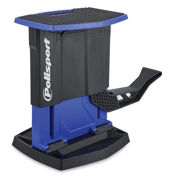 Polisport 8982700003 Foldable Lift Bike Stand Folding Blue Black Dirt Bike
