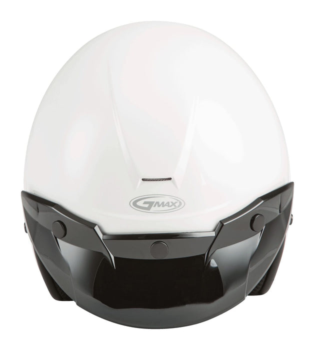 Gmax Of-2 Open-Face Helmet (White, Large) G1020016