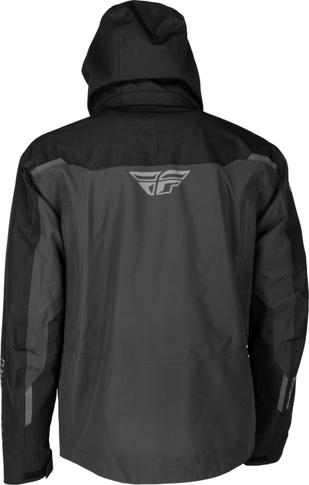 Fly Racing 2023 Incline Jacket (Black/Charcoal, Large) 470-4103L