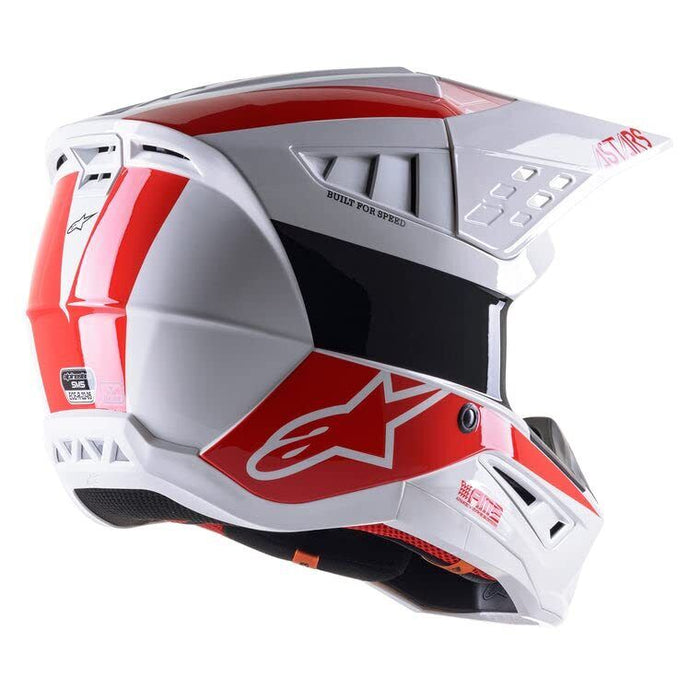 Alpinestars Unisex-Adult S-M5 Bond Helmet (Multi, One Size) 8303522-2032-S