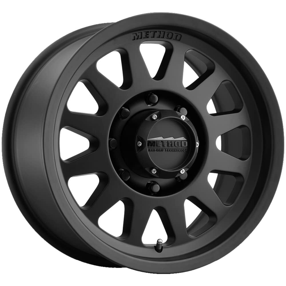 Method MR704 HD 17x9 18mm Offset 8x170 130.81mm CB Matte Black Wheel MR70479087518H