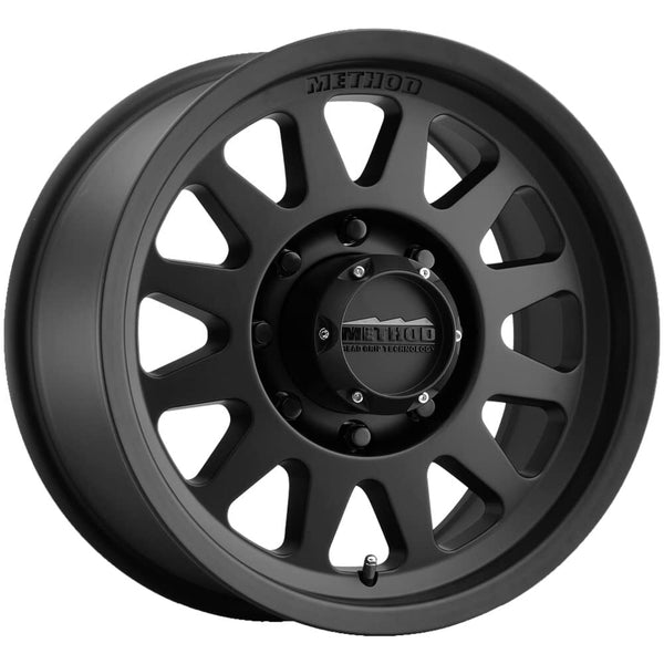 Method MR704 HD 17x9 18mm Offset 8x170 130.81mm CB Matte Black Wheel MR70479087518H