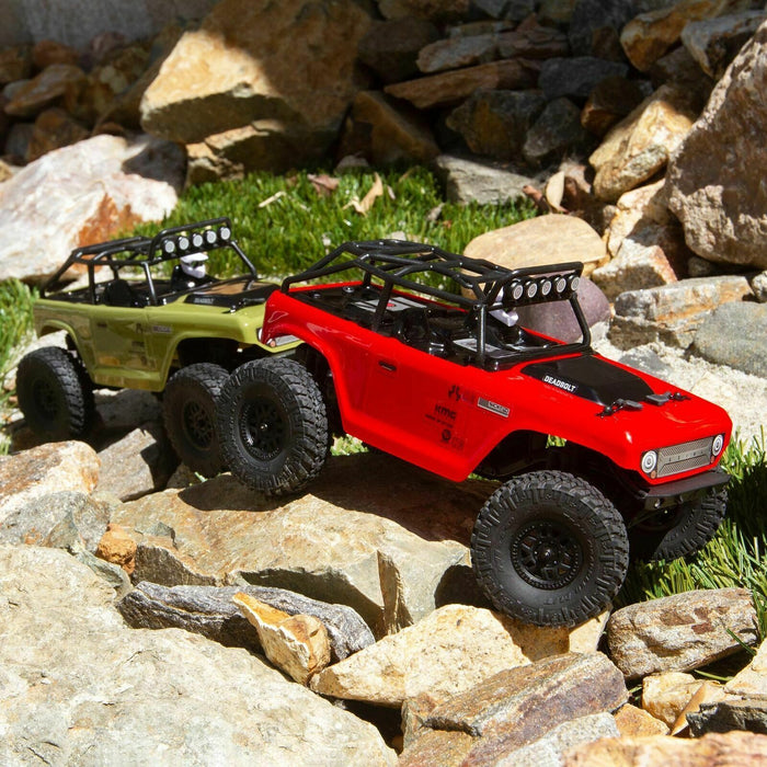 Axial SCX24 Deadbolt 1/24 RTR Scale Fits Mini Crawler Red AXI90081T1 Brand New!!