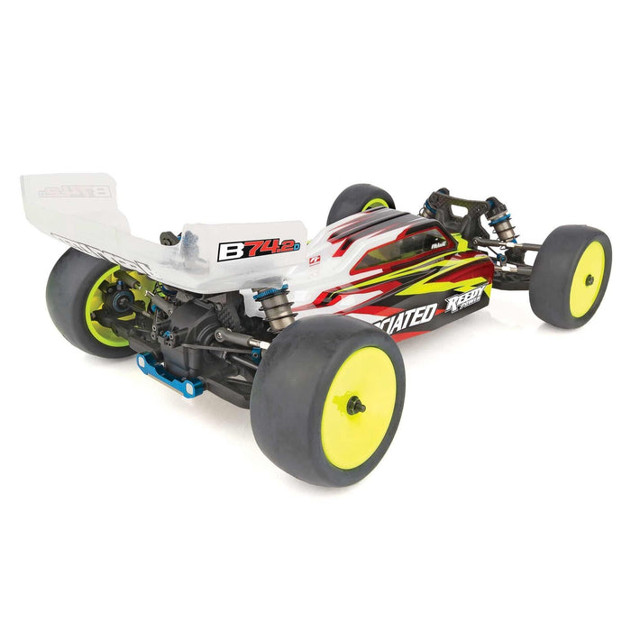 Team Associated 1/10 Rc10B74.2D Team Kit Asc90037 Trucks Electric Rtr 1/10