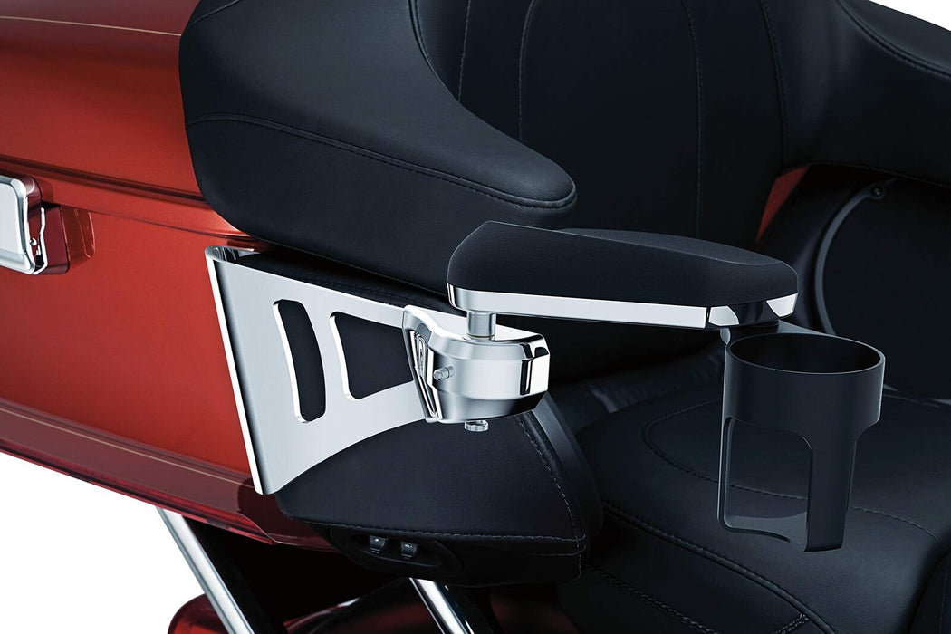 Kuryakyn Chrome Removable Passenger Arm Rests Harley Touring Tri Glide 2014-20