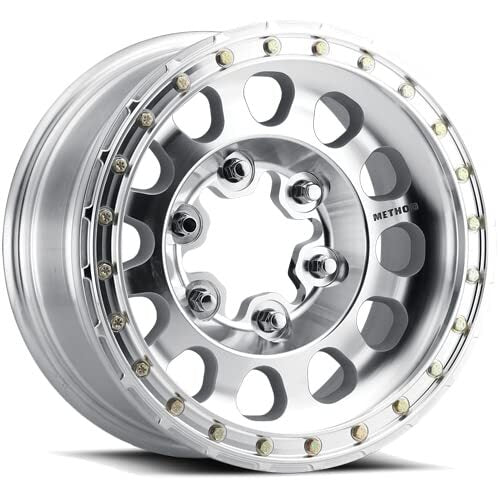 Method MR103 Beadlock 17x9 -12mm Offset 8x6.5 130.81mm CB Raw Machined w/BH-H24125 Wheel MR10379080312B