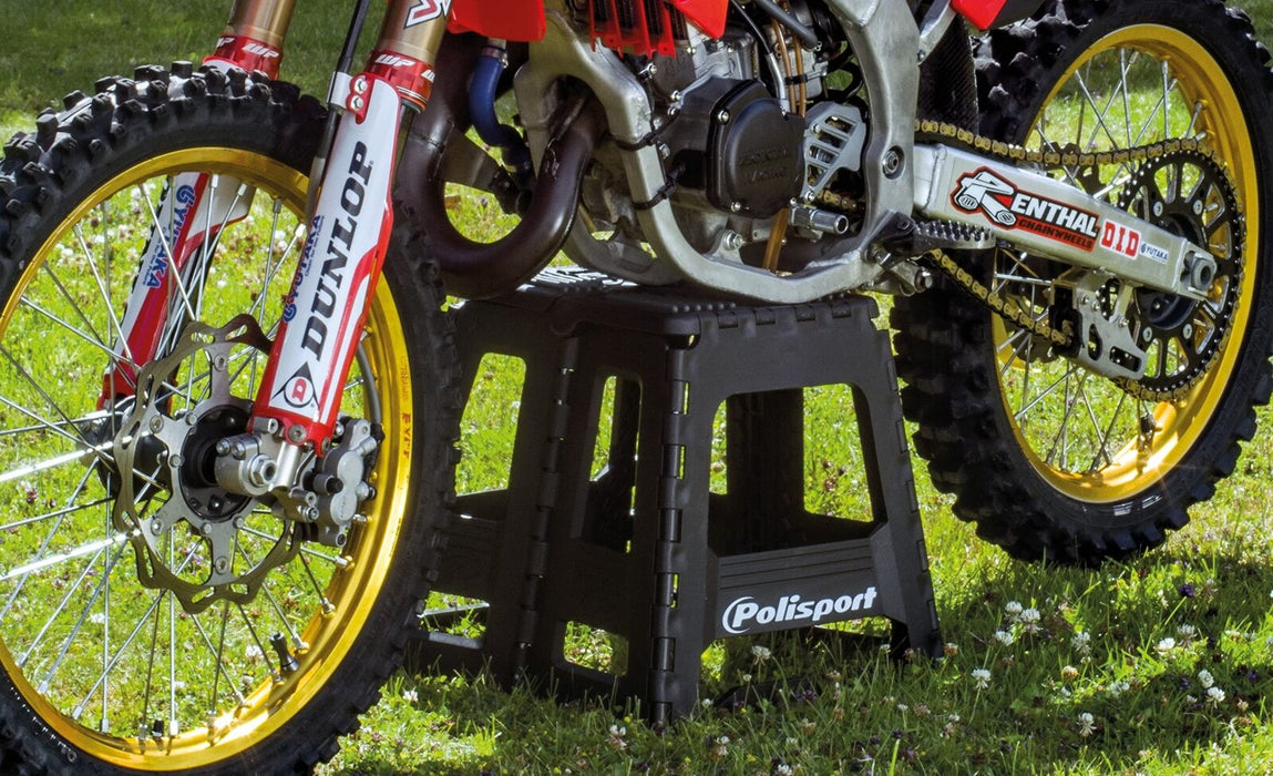 Polisport Motorcycle Folding Stand Bike Black New 8981500007