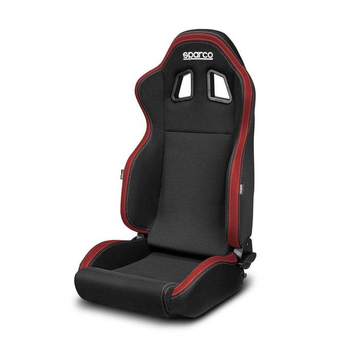 Sparco 009014NRRS R100 Racing Seat&#44; Black & Red
